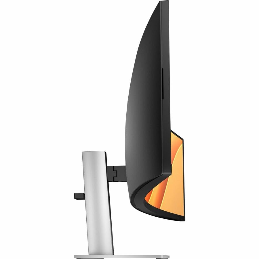 HP E45c G5 45' Class Dual Quad HD (DQHD) Curved Screen LED Monitor   32:9   Black, Silver